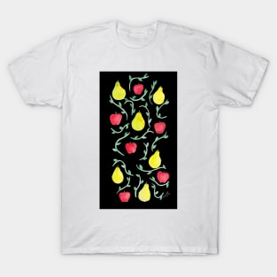 Orchard on Black T-Shirt